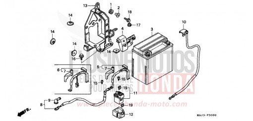 BATTERIE ST1100W de 1998